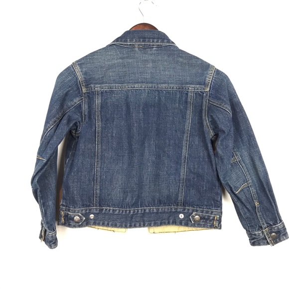 Gap Kids Classic Denim Jean Jacket Boys Medium/8 - Picture 4 of 5